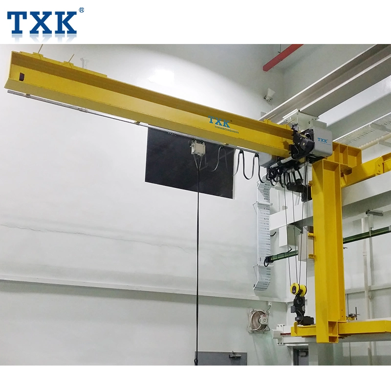 Overload Protection 10 Ton Slewing Cantilever Lift Column Jib Crane