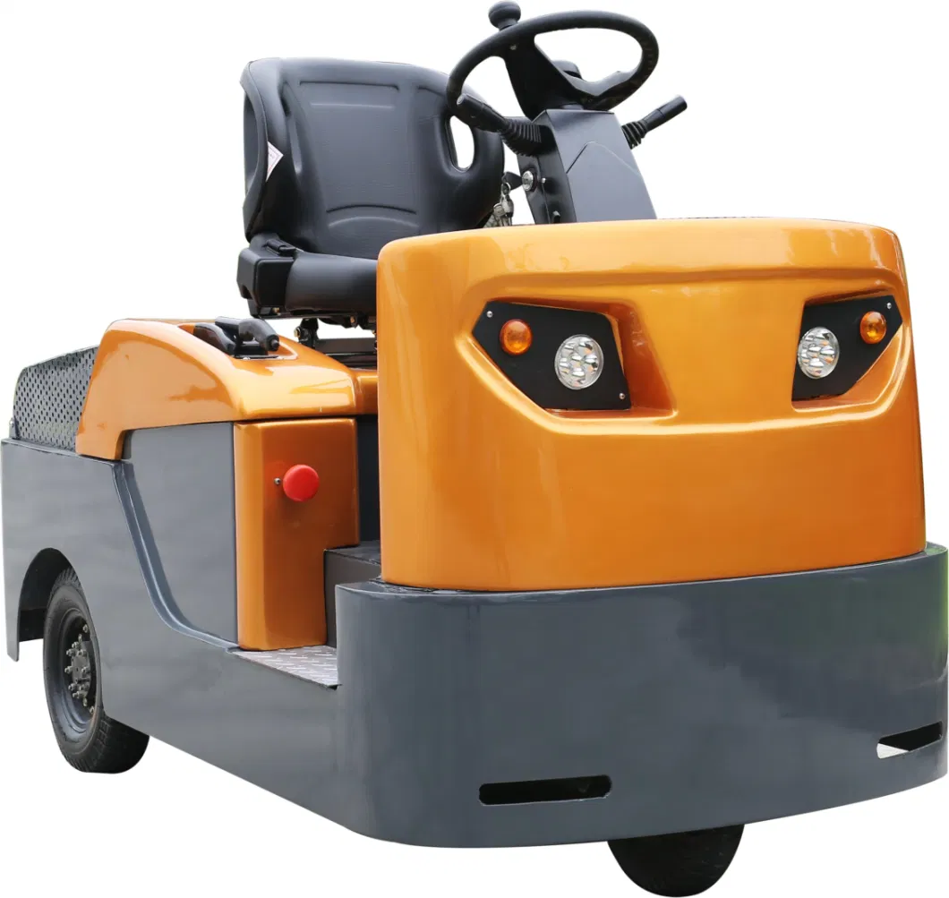 Industrial Seat Type Electric Battery Operated Tow Truck Tractor