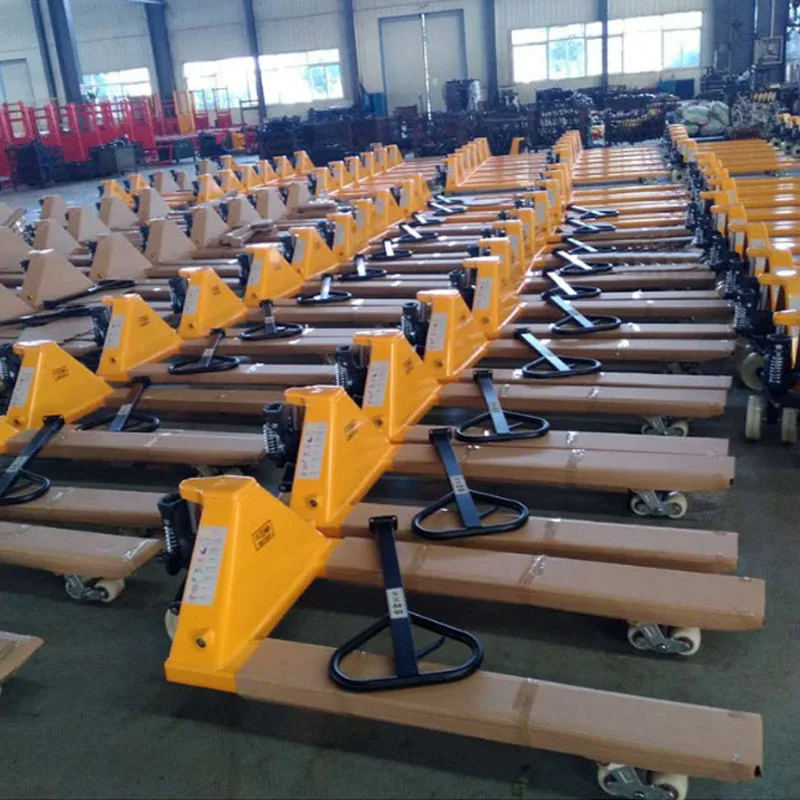 1500kg 1000kg Hand Manual Pallet Jack Truck with Factory Price