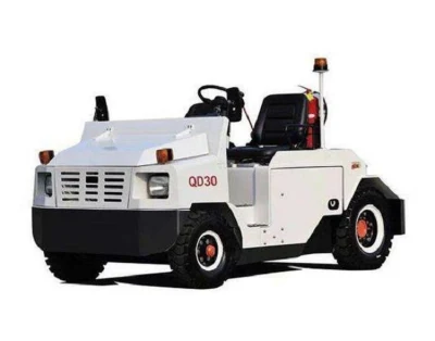 Professional Ze30 Drawbar Pull Electric Engine Powered Airport Luggage Tow Tractor