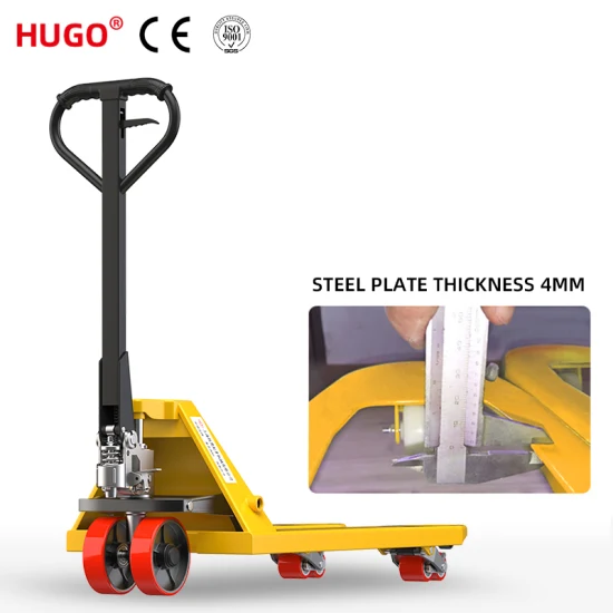 3 Ton Nylon Wheel Hydraulic Hand Pallet Truck with CE GS Tested