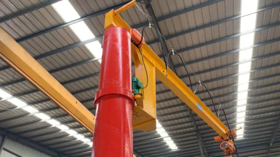Column 5ton Cantilever Jib Crane with Electric Rotation