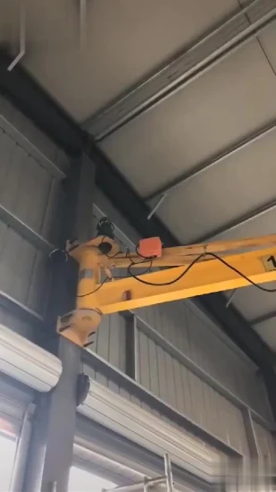 Rotation Workshop Use 1 Ton 2ton 5ton 10ton 15ton Cantilever Wall Jib Crane